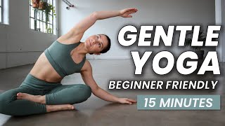 15 Min Gentle Yoga Flow Full Body Stretch to Release Tension [upl. by Emanuel]