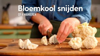 Bloemkool snijden  How to  Allerhande [upl. by Tifanie]