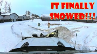 FIRST SNOW PLOWING VIDEO OF THE YEAR  About Time [upl. by Stutman]