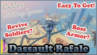 Dassault Rafale Agile I Show You What Is Agile Military Tycoon Roblox [upl. by Kind]