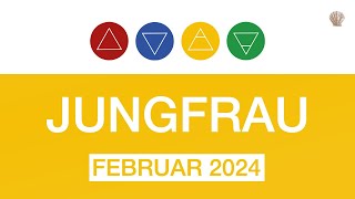 JUNGFRAU ♍️ FEBRUAR 2024 quotDIE LIEBE WÄCHST UND GEDEIHT ❤️quot  TAROT MONATSLEGUNG MONATSORAKEL [upl. by Refanej]