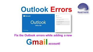 Outlook Error  Gmail  Something went wrong  We couldn’t log on… POPIMAP server [upl. by Huang825]