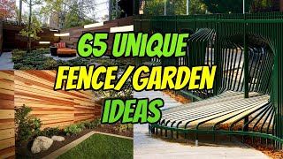 65 Totally Unique Fence Ideas  Garden Ideas [upl. by Adiela758]