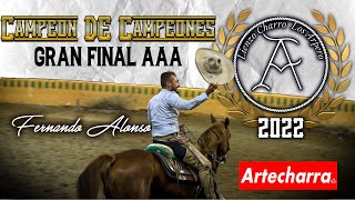 Coleadero Campeón de Campeónes AAA 2022  Arte Charra 📹 [upl. by Eilra]