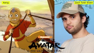 Avatar The Last Airbender 20052008 Cast Actors in and Out of Character [upl. by Syd]