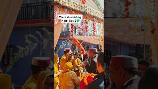 Veere di wedding Day 2  Basu Bhayia ki shadi  Haldi  shorts viralshort [upl. by Chilt100]