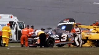 Dale Earnhardt Jumps Out of Ambulance at Daytona amp Finishes Race [upl. by Anialam]