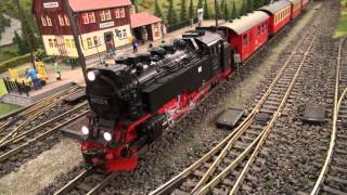 Modelleisenbahnausstellung Quedlinburg 2015 [upl. by Onofredo]