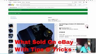 What Sold On eBay with tips and tricks [upl. by Aihsenak]