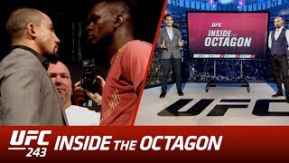 UFC 243 Inside the Octagon  Whittaker vs Adesanya [upl. by Rawley]