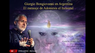 GIORGIO BONGIOVANNI EN ARGENTINA  PARANA [upl. by Marpet]