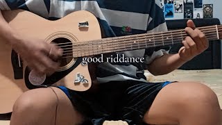 good riddance  green day guitar cover [upl. by Gibeon581]