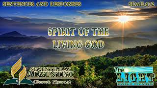 Spirit of the Living God  Hymn No 672  SDA Hymnal  Instrumental  Lyrics [upl. by Aniretak795]