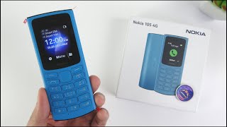 Nokia 105 4G Unboxing  HandsOn Design Unbox Test Game [upl. by Malilliw]