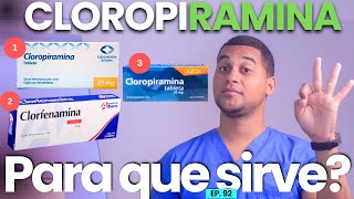 CLOROPIRAMINA PARA QUE SIRVE  3 COSAS [upl. by Belloir]