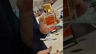 MFK Baccarat Rouge 540 Fragrance Testfragrance fragrancereview testing scent mfk parfum fyp [upl. by Yalc]