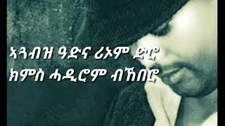 Wedi Tkabo  Best Eritrean Music Collection With Lyrics [upl. by Jessalin690]