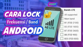 Cara ⭕ Lock Band Frekuensi 4g di Android  root [upl. by Attenweiler]