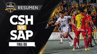 Resumen Final Ida Herediano 12 Saprissa  Apertura 2023 [upl. by Eeuqram]