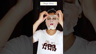 Sheet Mask for Instant Glow shorts glowingskin sheetmask skincare ytshorts [upl. by Iffar]