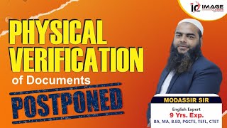 Physical Verification Postponed  Hall allotment stated [upl. by Allesiram]