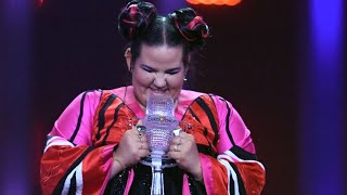 El cacareo de Israel gana Eurovisión 2018  NETTA TOY [upl. by Goldi]