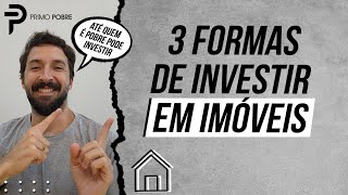 INVESTIR em IMÓVEIS com POUCO DINHEIRO [upl. by Mide]