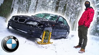 Pojazd śnieżny z BMW e46  Najlepsza modyfikacja na śnieg [upl. by Arada664]