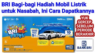 BRImo FSTVL 2023 Ini Cara Penukaran BRIpoin Jadi Kupon Undian Mobil Listrik Mini Cooper dll [upl. by Som]