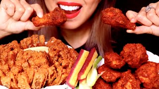 ASMR Fried Chicken Hot Wings amp Onion Ring  Extreme Crunchy No Talking [upl. by Witte]