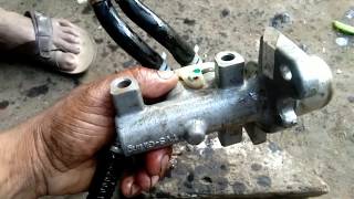 master cylinder repair brake problem solve [upl. by Asia281]