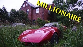 Abandoned Millionaires Mansion With Luxury Cars Left Behind [upl. by Hanselka]