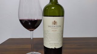 0107  Vinho Bodegas Salentein Reserve Malbec 2017 [upl. by Gardol]