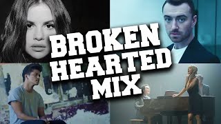 Sad Love Songs for Broken Hearts with Lyrics Mix [upl. by Demha582]