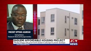 Saglemi affordable housing project Minority unhappy with governments decision to sell project [upl. by Jehius]