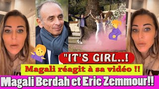 MAGALI BERDAH RÉAGIT À SA VIDEO AVEC ERIC ZEMMOUR ELOISE ENCEINTE DUNE PETITE [upl. by Retse]