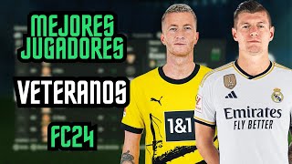 Mejores JUGADORES VETERANOS  FC 24 [upl. by Ydnab]