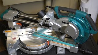 Makita LS0815F Slide Compound Miter Saw Review Link Below 👇 [upl. by Hunfredo]