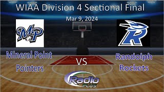 Randolph vs Mineral Point Sectional Final 3924 [upl. by Lirpa]