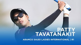 Patty Tavatanakit opens with a 66 6  Aramco Saudi Ladies International [upl. by Iroc800]