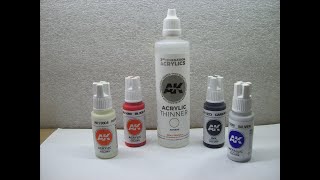 Comment Diluer et appliquer la peinture AK 3 génération [upl. by Ellekcir705]