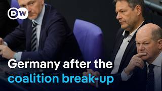 Whats next for Germany after the coalition collapse  DW News [upl. by Eirene882]