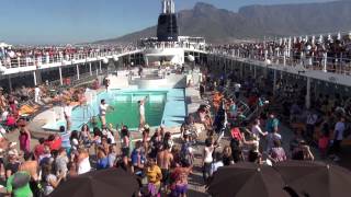 MSC Opera with Table Mountain [upl. by Ellehcim704]