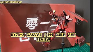 RX782 Casval 1144 Build and Review [upl. by Yajiv]