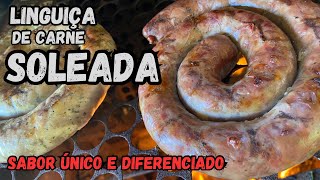 Linguiça de carne soleada  receita passo a passo [upl. by Enehpets]