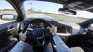 2022 Dodge Charger GT AWD Plus POV ASMR Walkaround and Test Drive [upl. by Ryann]