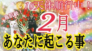 【鳥肌級がついにきます😳❗️】🌸2月🌸あなたに起こる事💖個人鑑定級タロット占い🔮⚡️ [upl. by Iphigeniah]