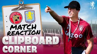 WALSALL 03 ASTON VILLA  MATCH REACTION  CLIPBOARD CORNER [upl. by Sadinoel]