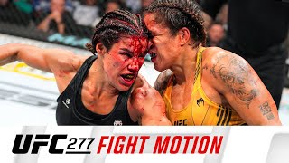 UFC 277 in SLOW MOTION  Fight Motion [upl. by Ahsikad]