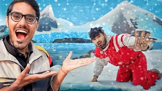 Crazy XYZ Challenge Us To Survive 24 Hours In Ice 🥶 आखिरकार ये अनहोनी हो ही गई 🥺 [upl. by Nesyt]